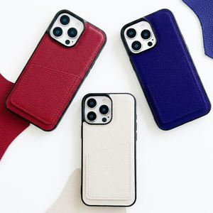 Fundas de teléfono personalizadas al por mayor con tarjetero de cuero - Product Image 1