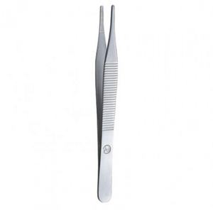 Prix de gros Pinces chirurgicales professionnelles STANDARD DRESSING FORCEPS courbées, dentelées 5,5 pouces, en acier inoxydable - Product Image 4