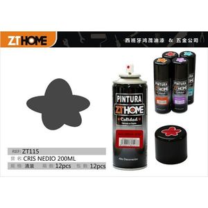 Vernice Gris Medio 200ML per Forniture Artigianali - Product Image 3