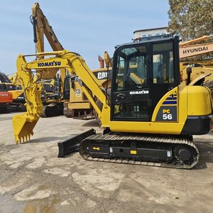 Hoge kwaliteit tweedehands <span class=keywords><strong>Komatsu</strong></span> PC56 5-tons minigraafmachine met 0,15m³ bakcapaciteit - Product Image 4