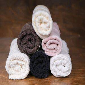 <b>Microfiber</b> Sports <b>Towel</b> Soft Quick Dry Solid Color <b>Bath</b> Face <b>Towel</b> for Home Hotel Gym Use - Product Image 2