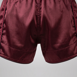 Eco-Friendly Canvas Fabric Elastic Waist Muay Thai <b>Shorts</b> Custom Logo Color and Size Muay Thai <b>Shorts</b> - Product Image 4