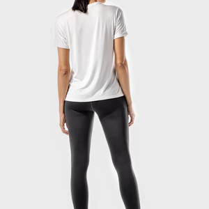 T-shirt pour femme, longueur classique, style décontracté, mode, coupe moderne et classique, élégant pour usage quotidien, OEM - Product Image 3