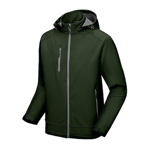 Chaqueta Softshell Personalizada para Hombre, Cortavientos, Impermeable, con Forro Polar, Chaqueta de Seguridad para Trabajo - Product Image 5