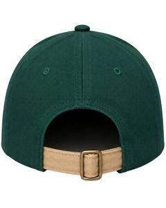 Casquette de baseball bicolore vert foncé et beige, ajustable, unisexe, en coton, pour le sport, décontractée, pour l'extérieur, style « Dad Hat », tendance - Product Image 2
