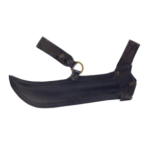 Funda de cuero para cuchillo, para acampar al aire libre, senderismo, caza y trabajo, cinturón para cuchillo, almacenamiento protector - Product Image 5