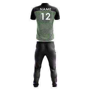 Conjunto de Uniforme de Cricket Sublimado para Hombre, Tela Transpirable Sublimada, Impresión de Logotipo, Uniformes de Cricket Transpirables Personalizados - Product Image 6