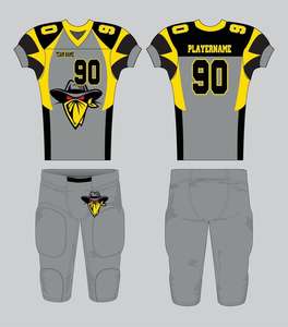 High Performance American Football Uniform Moisture Wicking Fabric - Product Image 5