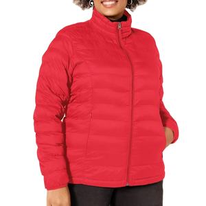 Women's Lightweight Long Sleeve Quilted puffer <b>Jacket</b> Stand Collar Custom Logo Winter Windbreak Puffer <b>Jacket</b> - Product Image 2