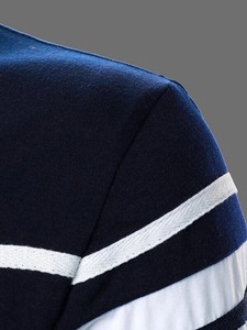 Polo unisexe de qualité supérieure, prêt à expédier, vente en gros, personnalisable pour entreprise, 100% coton, blanc uni avec motif uni - Product Image 4