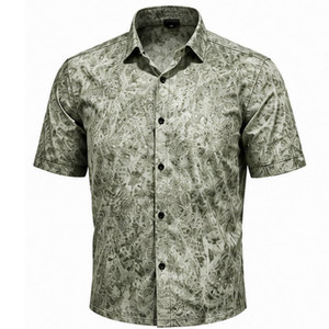 Trendy Men's <b>Geometric</b> Print <b>Shirt</b> with Modern Fit, Soft Fabric and Premium Quality Finish for Daily Fashion - Product Image 1