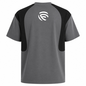 Custom Oversized Streetwear <b>Raglan</b> T-Shirt | Premium Cotton Jersey Color Block Tee | - Product Image 3