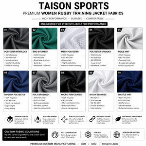 Sweat à capuche unisexe pour l'entraînement au rugby, 330g, polaire polyester/rayonne, évacuation de l'humidité, séchage rapide, imperméable, respirant - Product Image 2