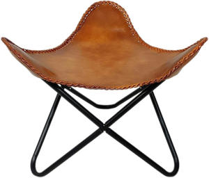 Chaise papillon minimaliste avec structure robuste et siège spacieux pour une décoration élégante du salon, une ambiance lounge et un style moderne - Product Image 2