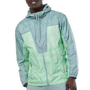 Chaqueta Deportiva Impermeable y Cortavientos de Nailon, Precio al por Mayor, Chaqueta Deportiva Cortavientos Lisa - Product Image 2