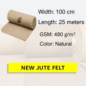 Rouleau de feutre de jute 100 % naturel pour travaux de jardinage, 100 cm de large, 25 mètres de long, fournisseur en gros Goodman Global Bangladesh - Product Image 2