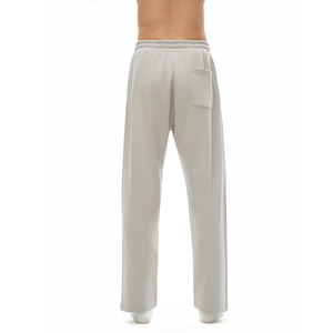 กางเกงวอร์มชายหญิง เอวยางยืด มีเชือกผูก ทรงหลวม ขาตรง สตรีทแวร์ รับทำโลโก้ตามสั่ง OEM ODM ขายส่ง - Product Image 4