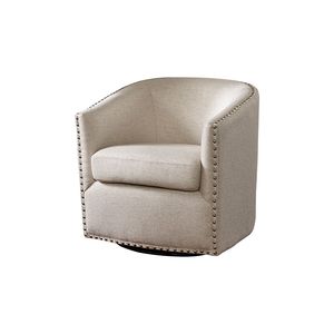 Poltrona Girevole Tyler per Soggiorno, Comodo Arredo per la Casa - Product Image 3