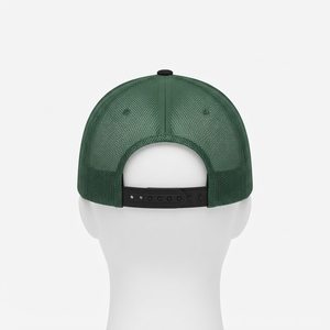 Gorra Trucker Verde para Hombre, con Logotipo de Gorila Bordado Personalizado, Malla Trasera, Ajustable, Estilo Urbano - Product Image 4