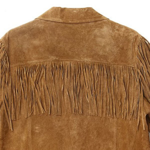 Venta Directa de Fábrica, Chaquetas de Invierno para Hombre de Alta Calidad, Tallas Personalizadas, Mejores Diseños, Chaqueta de Cuero con Flecos para Hombre - Product Image 6