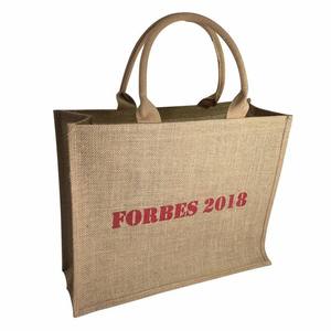 Bolsa de Yute de Gran Capacidad con Cierre de Cremallera para Compras y Uso en el Mercado - Product Image 1