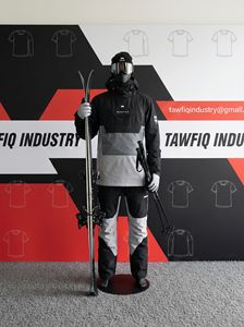 Combinaison de ski imperméable et respirante pour homme, modèle 2026, avec logo, faible MOQ, pour l'hiver et les activités de plein air, en tissu -Tex - Product Image 2