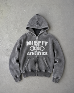 Sweat à capuche vintage gothique épais en coton lavé 100 %, écologique, séchage rapide, respirant, streetwear d'hiver, coupe classique - Product Image 6