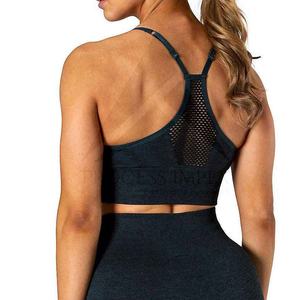 Soutien-gorge de sport personnalisé pour femme, haut d'entraînement professionnel, tissu premium, marque privée, processus d'approvisionnement OEM ODM Impex - Product Image 6