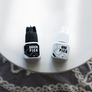 Colle pour extensions de cils imperméable de qualité professionnelle Beauty Famers, fabrication coréenne, disponible en OEM, BF ONE QUICK PICK Liquid - Product Image 1