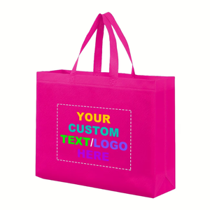 Sacs de courses personnalisés en non-tissé, sacs fourre-tout réutilisables pour l'épicerie, sacs écologiques pour vêtements et chaussures, sac fourre-tout à marque privée - Product Image 6