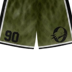 Conjunto de Uniforme de Lacrosse Sublimado Verde Oliva y Negro para Hombre, Uniforme Deportivo de Poliéster, Ropa Ligera para Entrenamiento y Partidos - Product Image 6