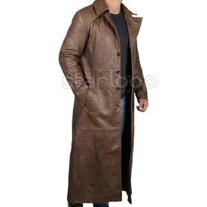 Vêtements d'hiver en gros, manteau en cuir de haute qualité, best-seller, prix bas, manteau en cuir léger pour homme - Product Image 3