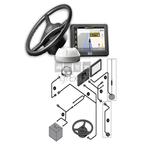 Kit de direction GPS authentique FJ Dynamics AT2 pour tracteur avec moteur, pompe et composants d'engrenage, compatible IoT, qualité supérieure, en stock - Product Image 5