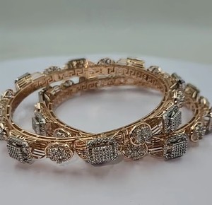 Brazaletes de Diamantes Naturales para Mujer, Oro de 14 Quilates, Certificado IGI, Corte Brillante, Chapado en Rodio, 7.50 Ct, Fiestas, Bodas, Compromisos - Product Image 4