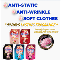 Pelembut Pakaian Berkualitas Tinggi Aroma Pink Sweet Scent Expert, Kualitas Premium Produksi Thailand, Menjaga Pakaian Tetap Harum Sepanjang Hari