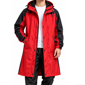 Chaqueta Impermeable con Capucha para Adultos, Resistente al Viento, Protección contra la Lluvia, Ropa Impermeable Personalizada, Capucha Ajustable, Fácil Cuidado - Product Image 1