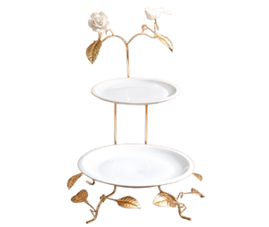 Moderno Soporte para Pastel de Aluminio Chapado en Oro, Metal Brillante, Decoración de Mesa, Acabado Antiguo, Soporte para Pastel de Cumpleaños - Product Image 5