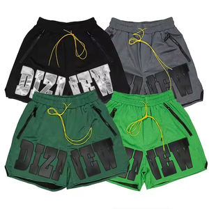 Pantalones Cortos Deportivos de Baloncesto para Hombre de Alta Gama, Transpirables, Ecológicos, de Poliéster Sólido, con Bolsillos con Cremallera, Venta al por Mayor, Personalizables, de Malla - Product Image 5