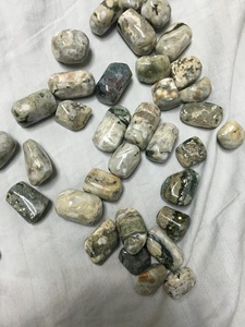 Jaspe océan Naturel Non Percés Dégringolé Pierres Précieuses En Vrac Pierres Tombées - Product Image 3