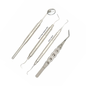 Juego de 5 instrumentos dentales de acero inoxidable Perio Probe H6H7 con mangos anatómicos, ¡los más vendidos! - Product Image 2