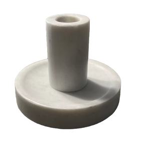 Comptoirs en marbre à coupe géométrique Design en marbre simple et élégant Bougie exclusivement en marbre - Product Image 1