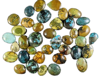 Prix de la Turquoise par Gramme Pierre Naturelle Pierre Précieuse Cabochon Libre pour la Fabrication de Bijoux Bague Pendentif Collier Bracelet