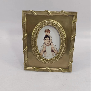 Antique Designing Handcrafted Customized Shape Brass <b>Photo</b> <b>Frame</b> - Product Image 1