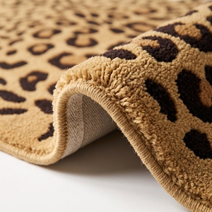 Alfombra de Lana con Diseño de Leopardo, Hecha a Mano, con Estampado Animal, para Sala de Estar, Venta al Por Mayor - Product Image 2