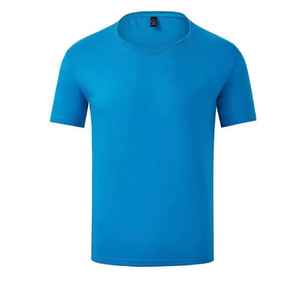 T-shirts pour hommes surdimensionnés en coton 100% lourd, respirants, à séchage rapide, en tissu toile, coupe classique - Product Image 5