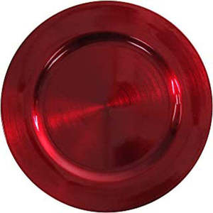 Plato de Presentación Redondo Personalizado, Estilo Americano, Moderno, Metálico Dorado, Pulido, Ecológico, para Bodas y Banquetes - Product Image 1