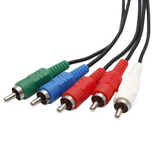 Componente de alta definición 5RCA <span class=keywords><strong>AV</strong></span> Audio Video HD TV <span class=keywords><strong>Cable</strong></span> para PlayStation PS 2 y PS 3 Sistema de consola de controlador a HDTV - Product Image 3