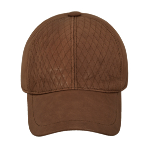 Custom Logo Unisex Leather Baseball Cap Diamond Quilted Leather Hat Adjustable Outdoor Golf Cap Multi Colors Wholesale Supplier - Product Image 6