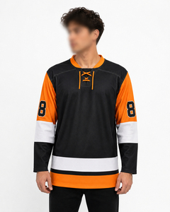 Uniforme de Hockey sobre Hielo Unisex, 100% Poliéster, Impermeable, Resistente al Viento, Secado Rápido, Transpirable, Ecológico, Impresión por Transferencia de Calor - Product Image 1