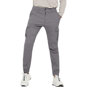 Pantalones Cargo de Hip Hop para Hombre al por Mayor, con Logotipo Personalizado, Precio de Fábrica, Corte Regular, Cierre con Cordón, Cintura con Botones, Bolsillos Laterales - Product Image 6